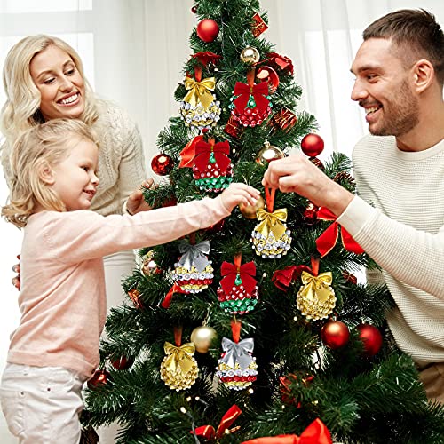 3425 Pieces Christmas Crafts Sequin Tree Ornament Kits For Kids Xmas Tree Balls Christmas Tree Ornaments For Creative Supplies Art And Craft #TOP5