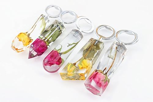 Miniatura 10 de KuAoyoja Molde de silicona para abridor de botellas de cerveza, 5 piezas de abridor de tapas de botellas, molde de silicona de fundición de resina