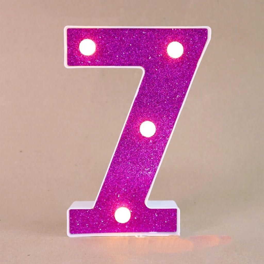 LED Marquee Letter Lights, Light Up Letters Glitter Alphabet Letter Sign Battery Powered for Night Light Birthday Party Wedding Girls Gifts Home Bar Christmas Decoration