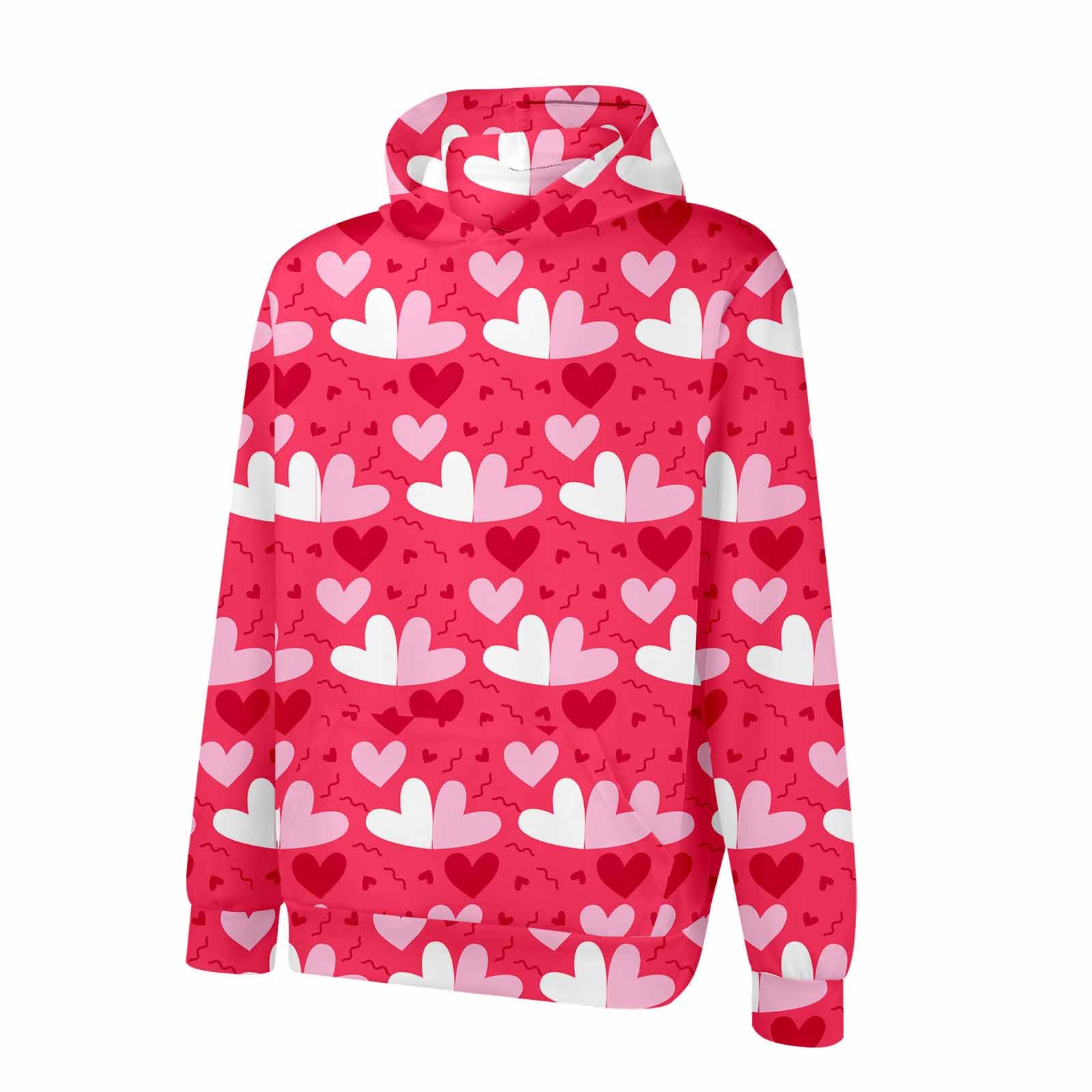 Chaquetones Hombre Invierno Sudadera con Capucha para Mujer, Estampado Divertido Y Moderno, De Manga Larga, Estilo Urbano Original (Rd1, S) Oversize Parka Ropa Deporte Sudaderas Hombres