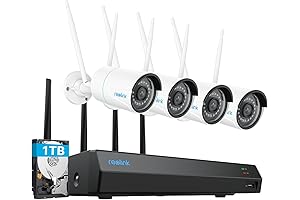 Reolink RLK12-500WB4 5MP Wireless Security Camera System