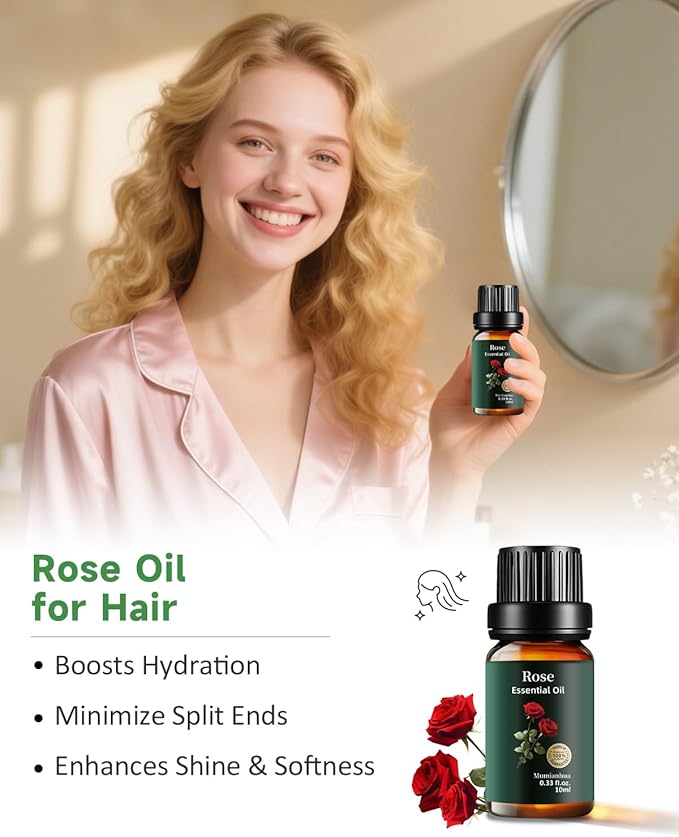 Aceite Esencial de Rosa 100% Puro y Natural 10 ml miniatura 4