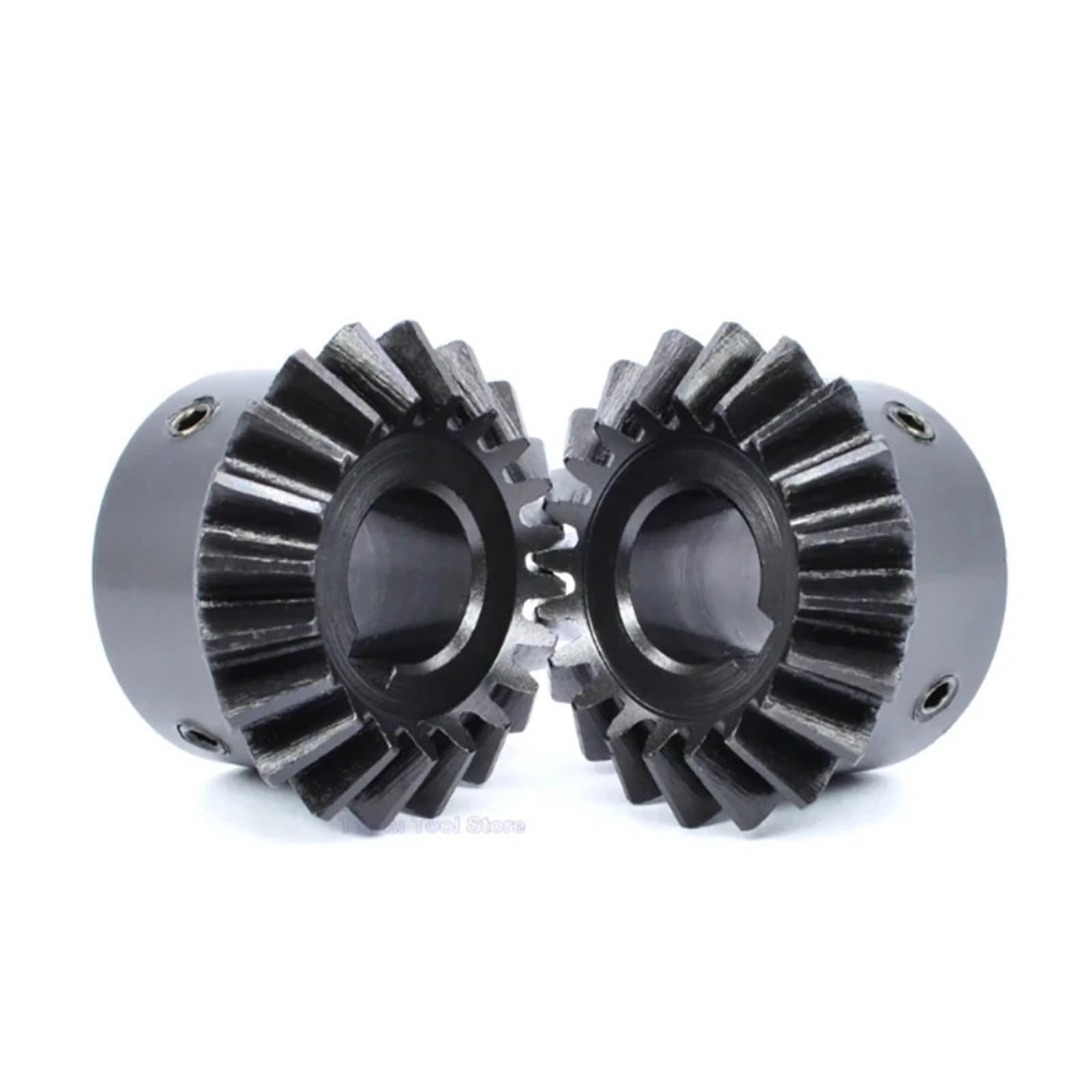 Engrenage conique 1:1 1/1,5 m 20/25/30 dents 45# acier 90 degrés alésage intérieur 5-12 mm 1 pièce(8mm,1M 25 Teeth)
