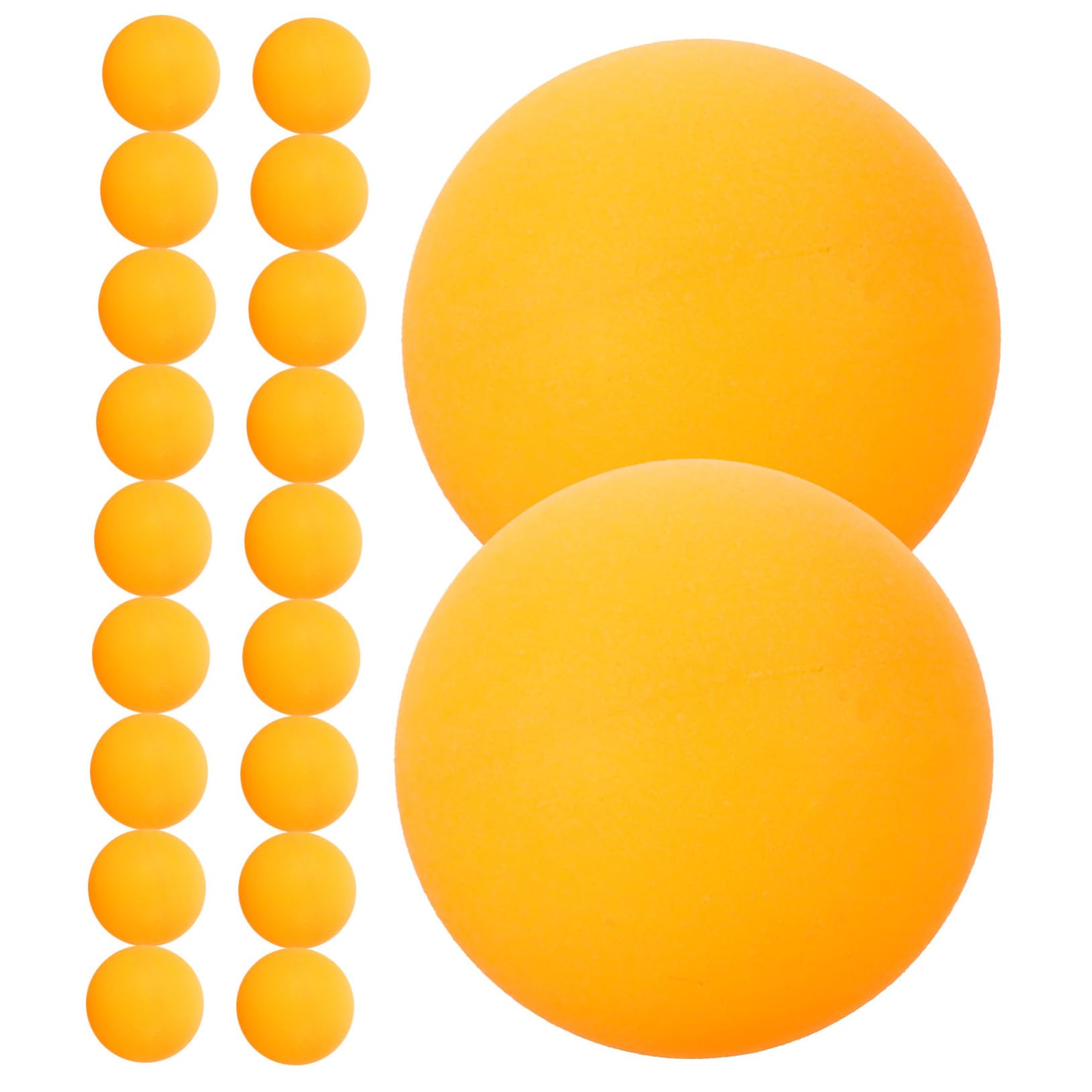 BESPORTBLE Table Tennis Balls Set 60 Pack Round Pong Balls 40mm for Competition Training Party Games