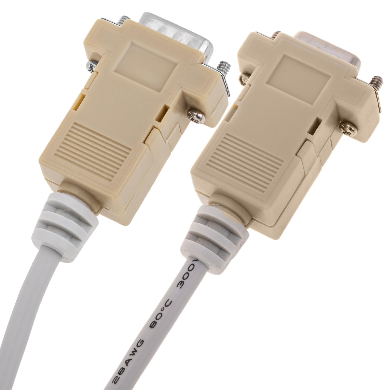BeMatik - Cable Serie Null-Modem 10m (DB9-M/H)