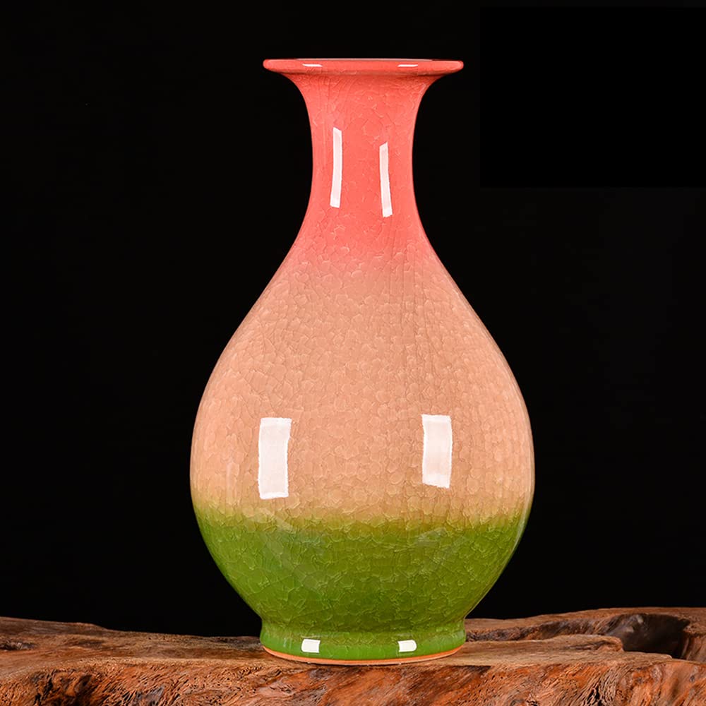 asdchZen Jingdezhen Ceramics, Borneol Cracks, Chinoiserie, Ceramic Vases, Living Room, Tv Cabinets, Craft Furnishings,D