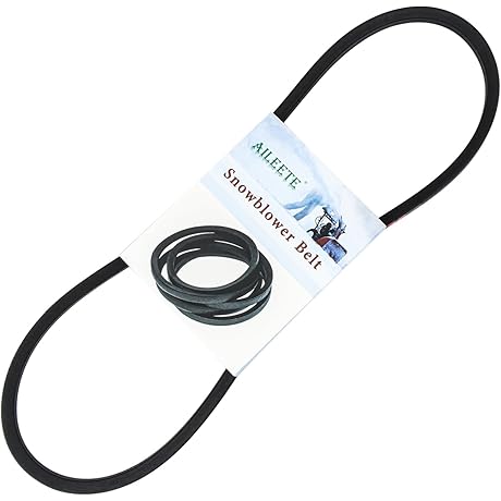 954-04195A Auger Belt 1/2 x 37 for MTD Cub Cadet Yard Machines Snowblower