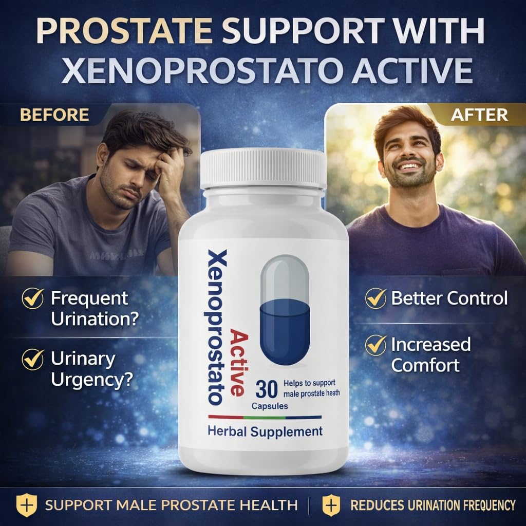 Xenoprost Active Capsule for Men – Ayurvedic Prostate Care Capsules | Prostate Enlargement Medicine to Improve Urinary Flow, Reduce Frequent Urination & Night Disturbances — Amazon image 5