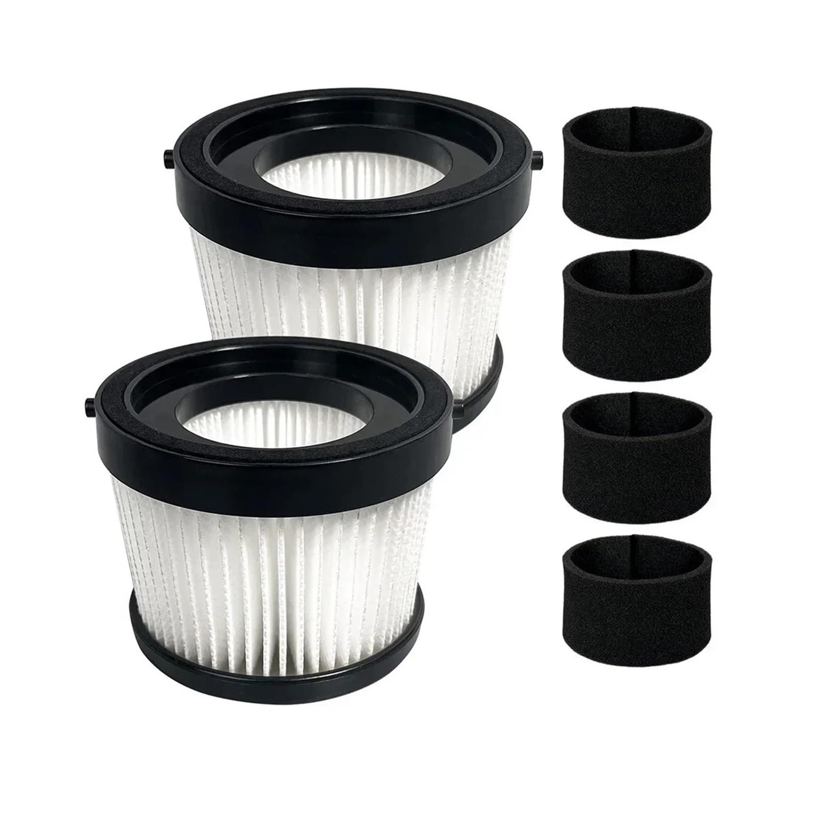 Cartucho De Filtro For Aspiradora, Compatible Con DEWALT, DCV5011H 20V, Filtro Reutilizable Lavable For Aspiradora De Mano Inalámbrica | 2pcs
