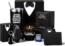 Birthday Gifts for Men Who Have Everything, 8 Pcs Premium Gift Baskets for Men,Birthday Gift Basket for Him Gifts for Dad, Boyfriend, Husband, Brother, Gift sets for Fathers Day, Valentines Day