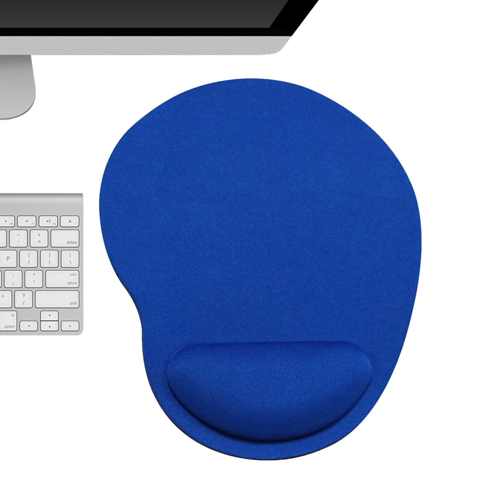 Tapis de souris ergonomique avec repose-poignet en mousse à mémoire de forme pour bureau