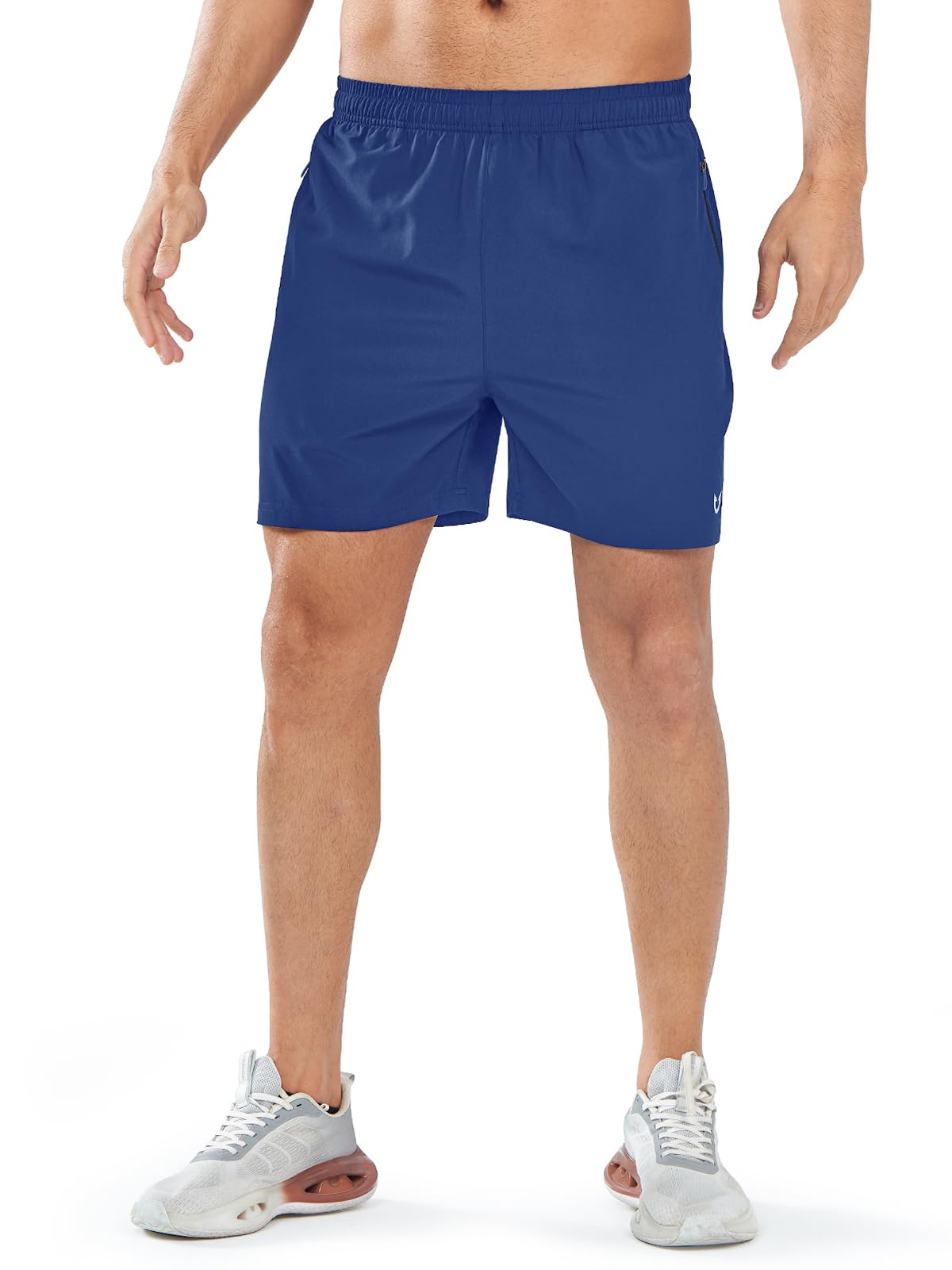 NORTHYARD Herren-Lauf-Shorts, schnelltrocknend, leicht, Sport, Fitnessstudio, Basketball, 17,8 cm, 22,9 cm, 12,7 cm, Tennis, Wandern, Königsblau, Mittel