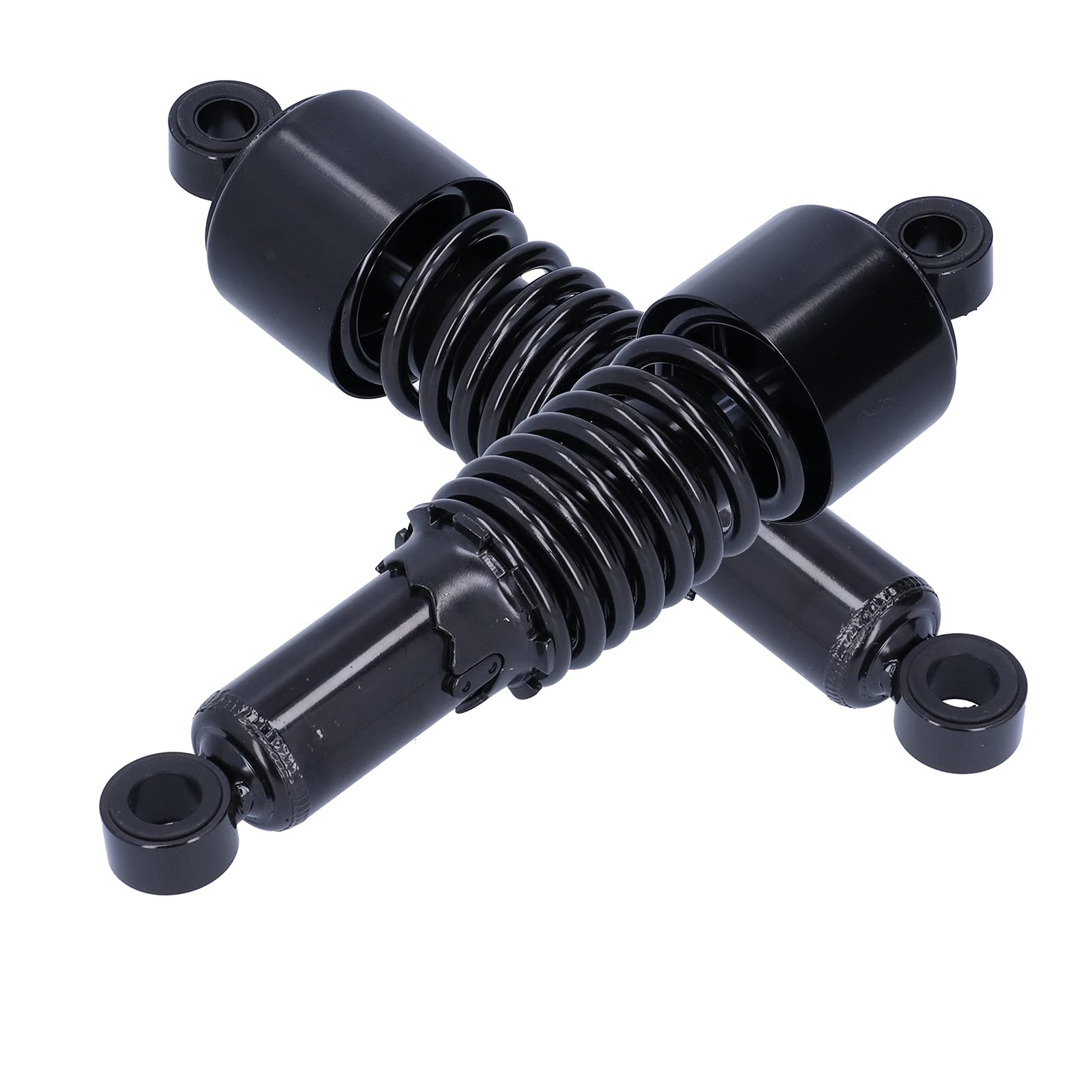 Dioche Zestaw Sprężyn Zawieszenia Para 10,5-calowych Amortyzatorów Motocyklowych do Amortyzatorów XL883, XL1200R, XL1200L, ze Stali Nierdzewnej