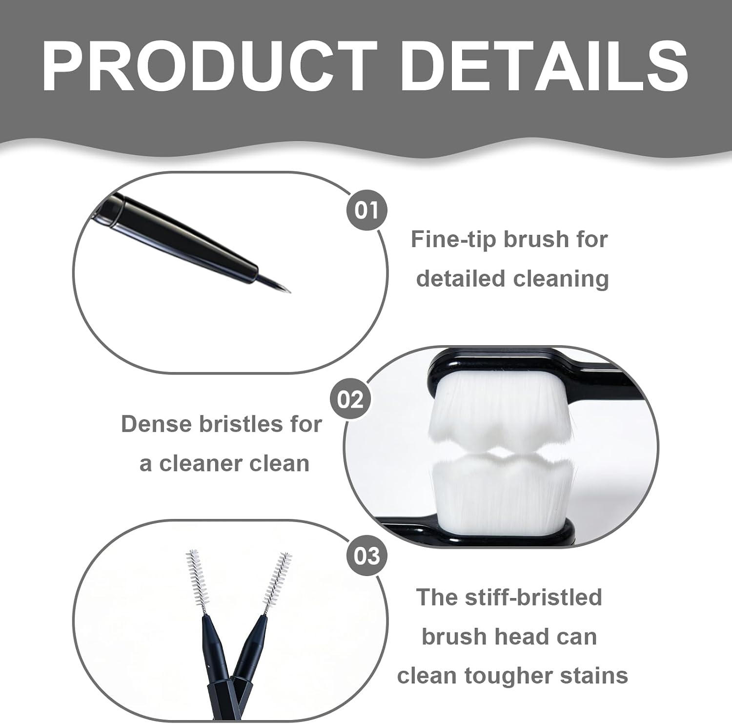 Jewelry Cleaning Kit with Cleaning Brushes and Double Sided Velvet Polishing Cloths for Gold Silver Platinum Diamonds Gemstones