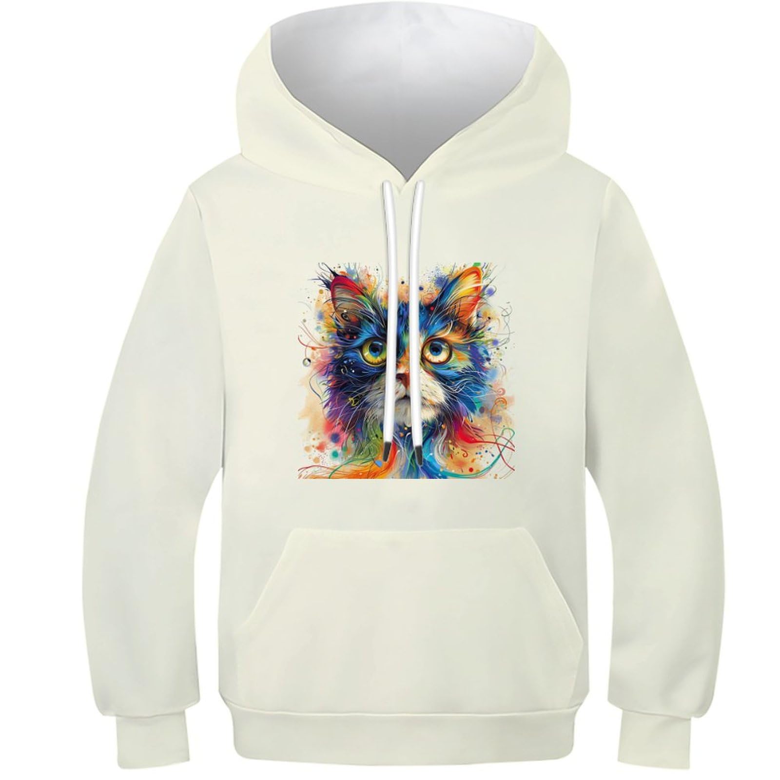 Pull à capuche papillon pour garçon et fille | Sweat drôle imprimé - 8
