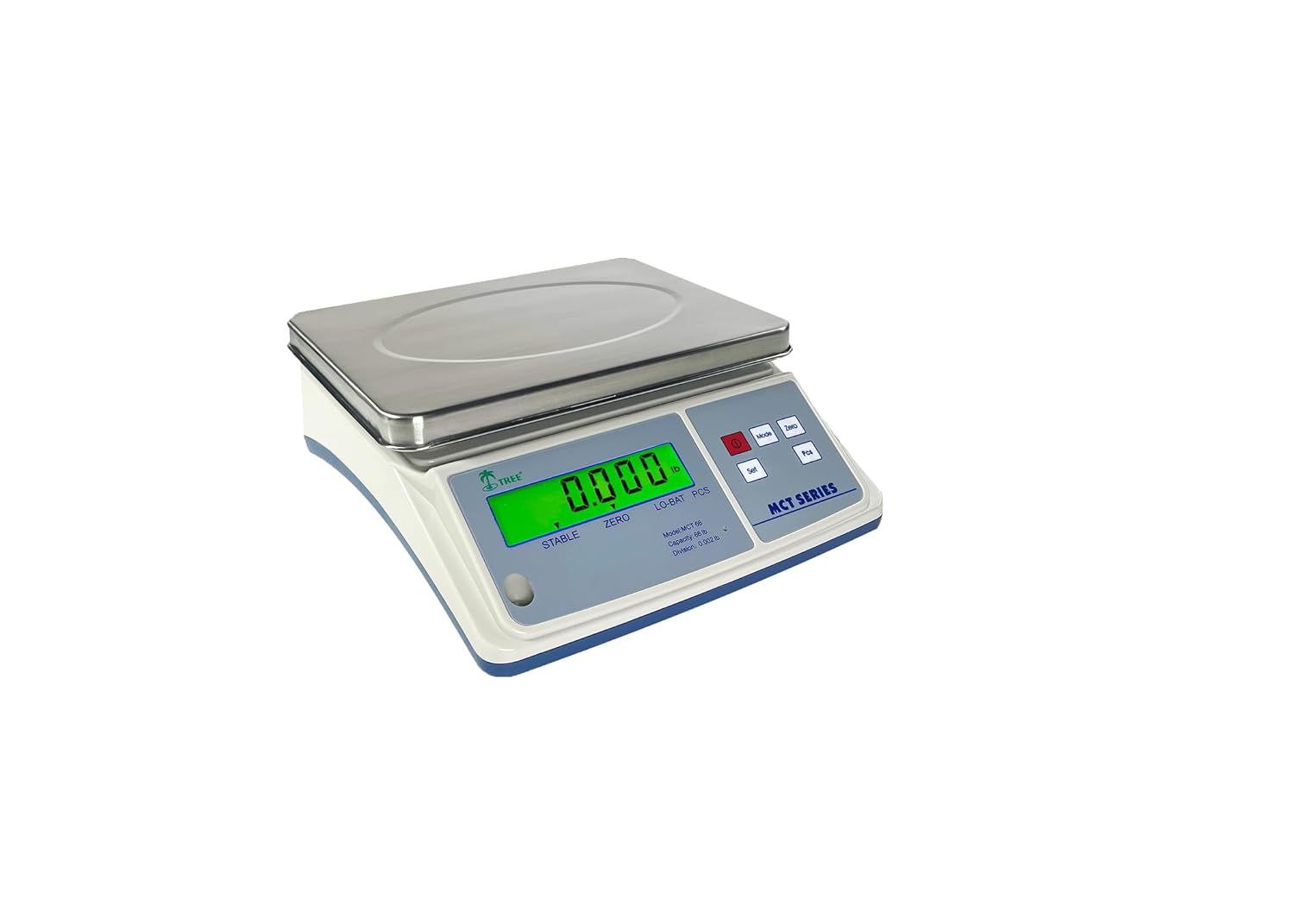 Tree LW Measurements MCT16 Medium Counting Scale 16 LB x 0.0005 LB, 7.5" x 10" Platter Size
