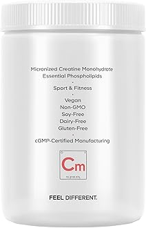 Codeage Liposomal Creatine Powder Supplement - 3-Month Supply - 5000mg Creatine Monohydrate Pre Workout & Post Workouts - Unflavored Creatine, Pure Creatine Powder, Creatinine for Sports - 90 Servings