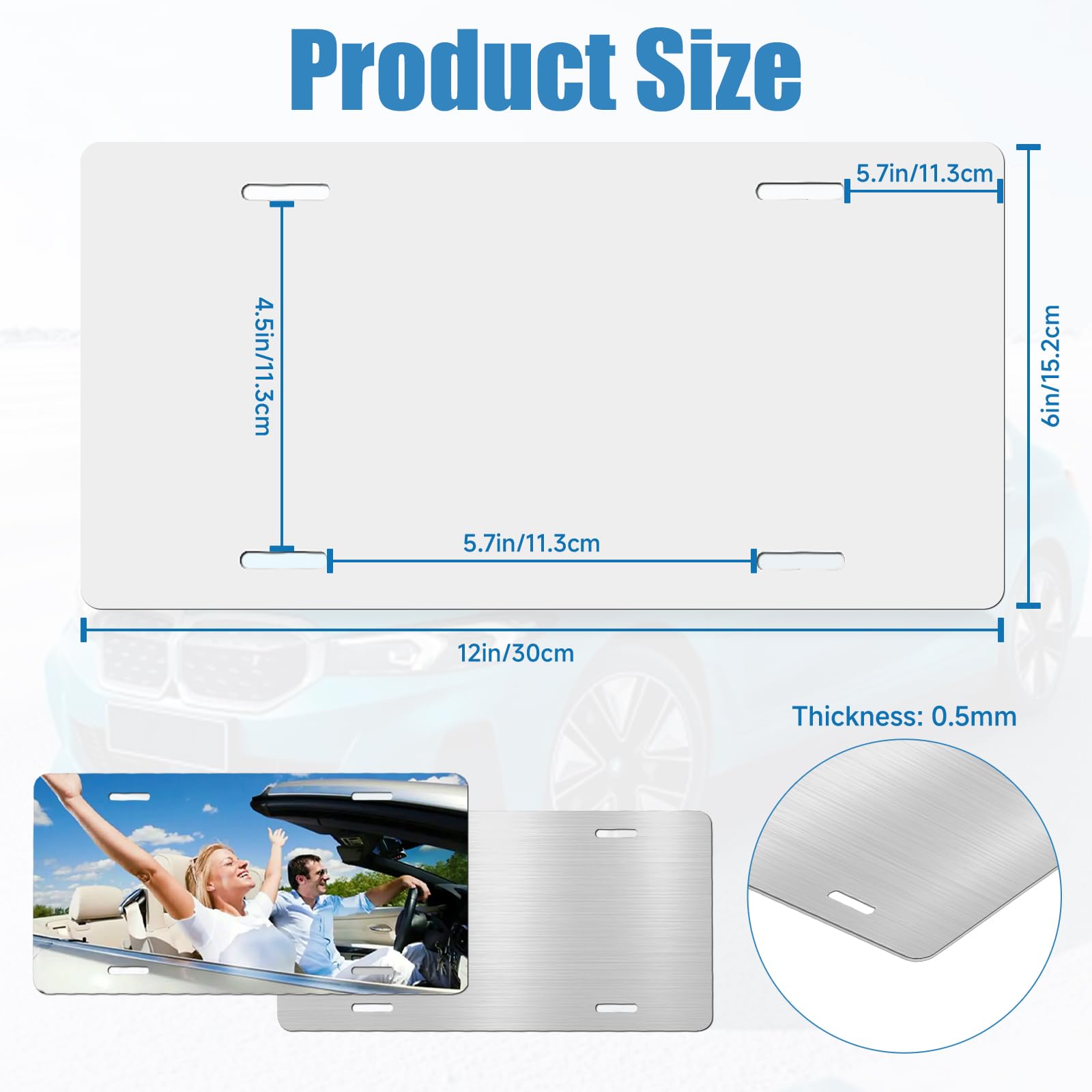 Signs 4 Fun Parody License Plate | AZ - Tombstone | 12” x 6” Decorative License Plate | Decoration Plate for Vehicle/Wall | Man Cave Decorations | Made in The USA