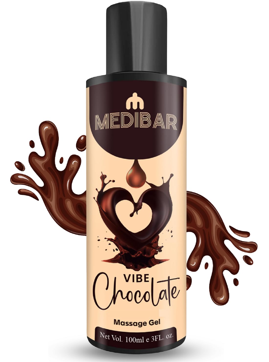 MEDIBAR Lubricant Gel For Men & Women 100ml Water Based Lube Vibe