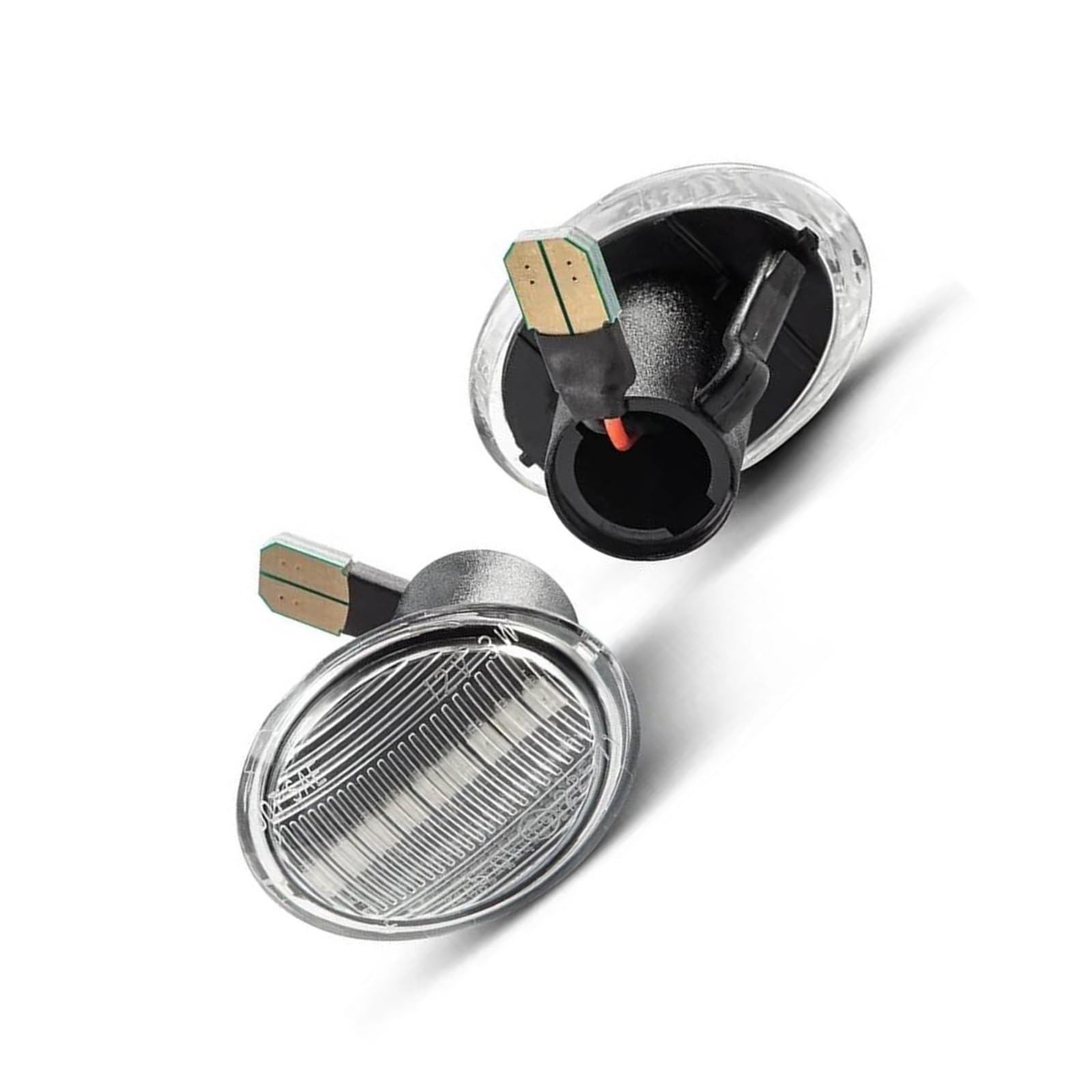 direzione dinamici Per Mitsubishi Per Canter V-Type 2005-2012 Luci Luci Posizione Laterali Indicatori Direzione LED Lampade Dinamiche T10 2(Crystal 1pair)