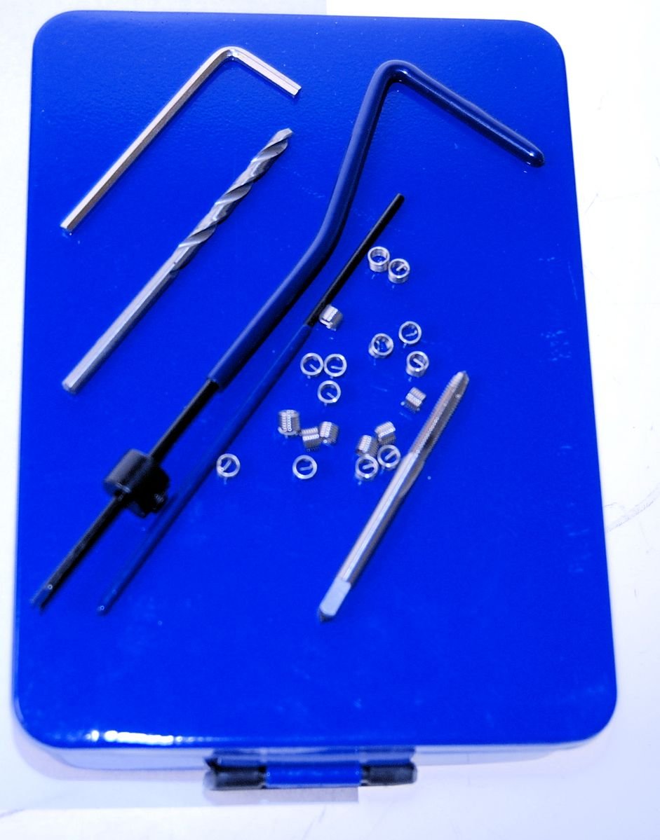 1/8 " BSW THREAD REPAIR KIT COMPLETE SET COMPATIBLE WITH HELICOIL INSERTS
