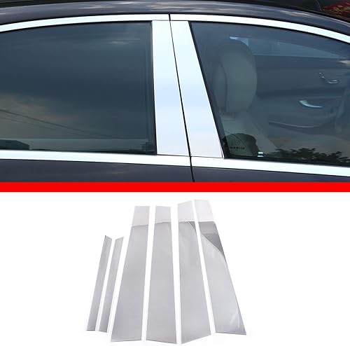 YIWANG Para Mercedes Benz W221 S Clase S300 S350 S400 S500 S600 2008-2013 Accesorios de coche Moldeo de ventana Trim Aleación de aluminio YIWANG Para Mercedes Benz W221 S Clase S300 S350 S400 S500 S600 2008-2013 Accesorios de coche Moldeo de ventana Trim Aleación de aluminio