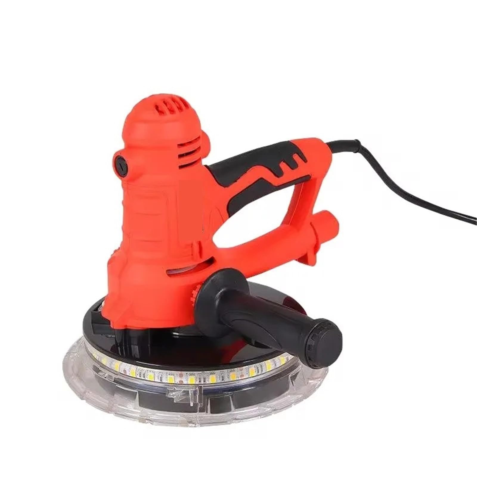 Electric Wall Grinder Dustless Wall Sanding Machine Sandpaper Machine Putty Dustless Machine Self-Absorbing Wall Polisher