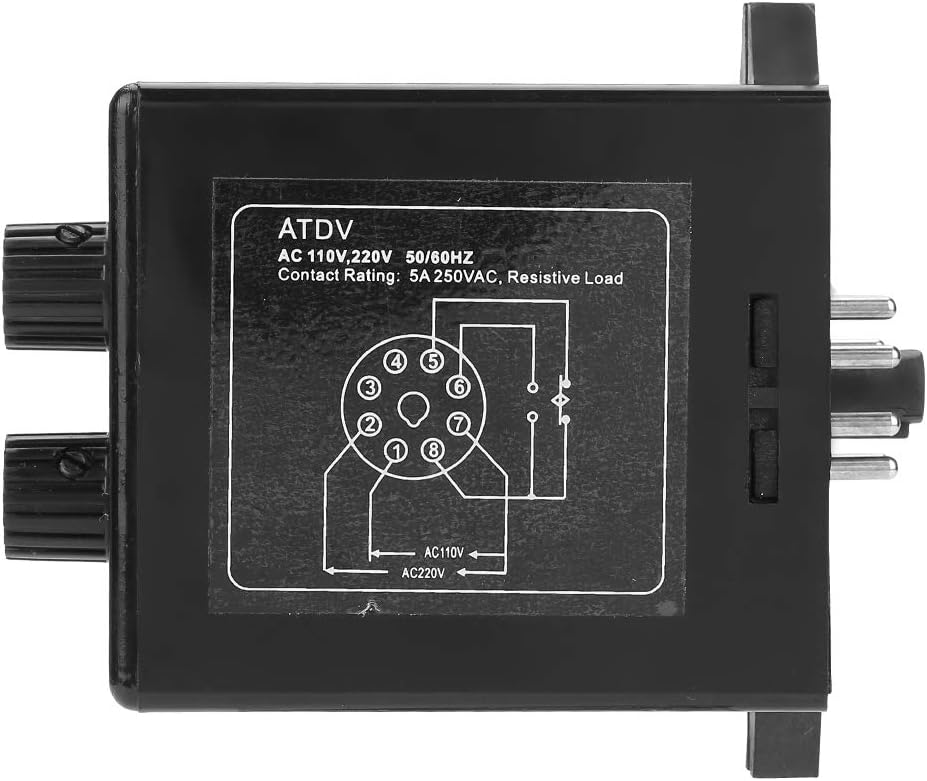 ATDV-NC Twin Timer Relay, with Timing Power-on and Power-Off Function
