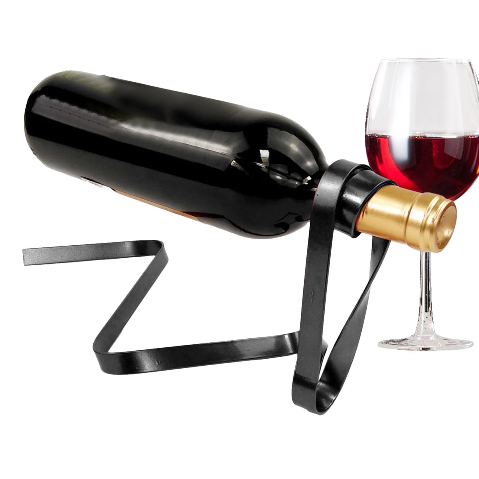Étagère à vin flottante pour une décoration de mariage et un bar de cuisine chic
