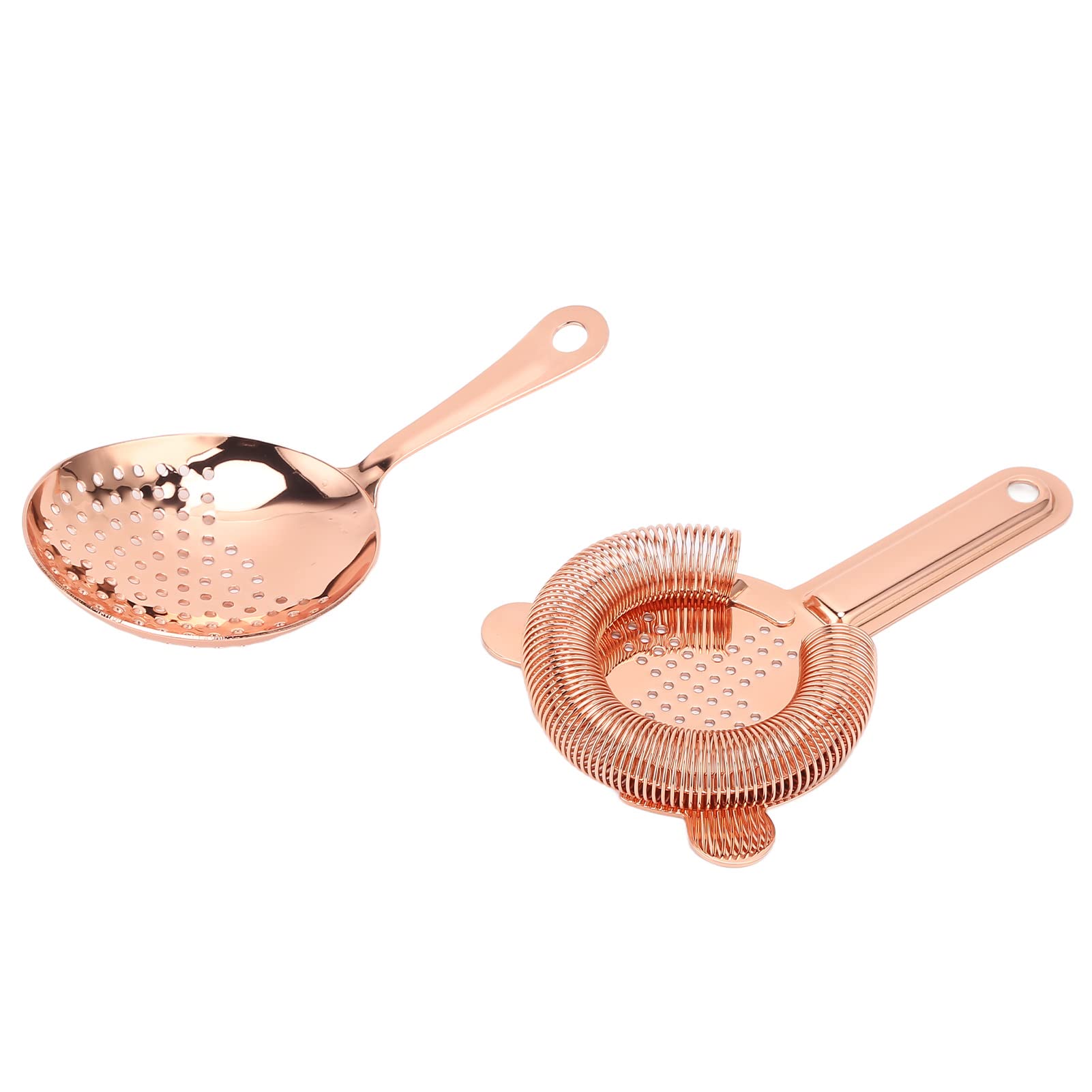 Juego de coctelera Profesional de 11 Piezas, Kit de Barman, Utensilios de Bar de Acero Inoxidable de Primera Calidad, colador de cóctel para Fiestas en casa, Regalos navideños (Oro Rosa)