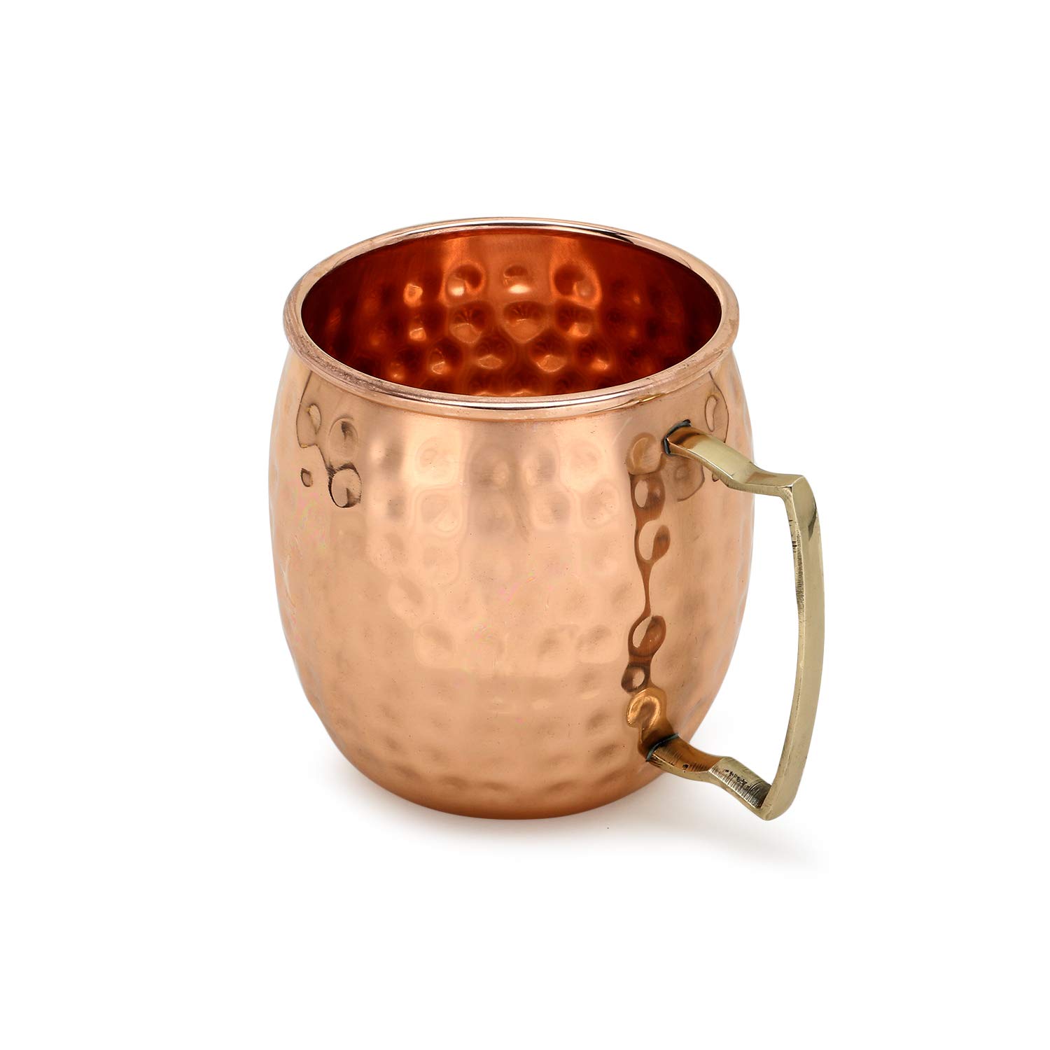 Zap Impex Moscow Mule Cup in rame puro, rame martellato, set regalo da 2