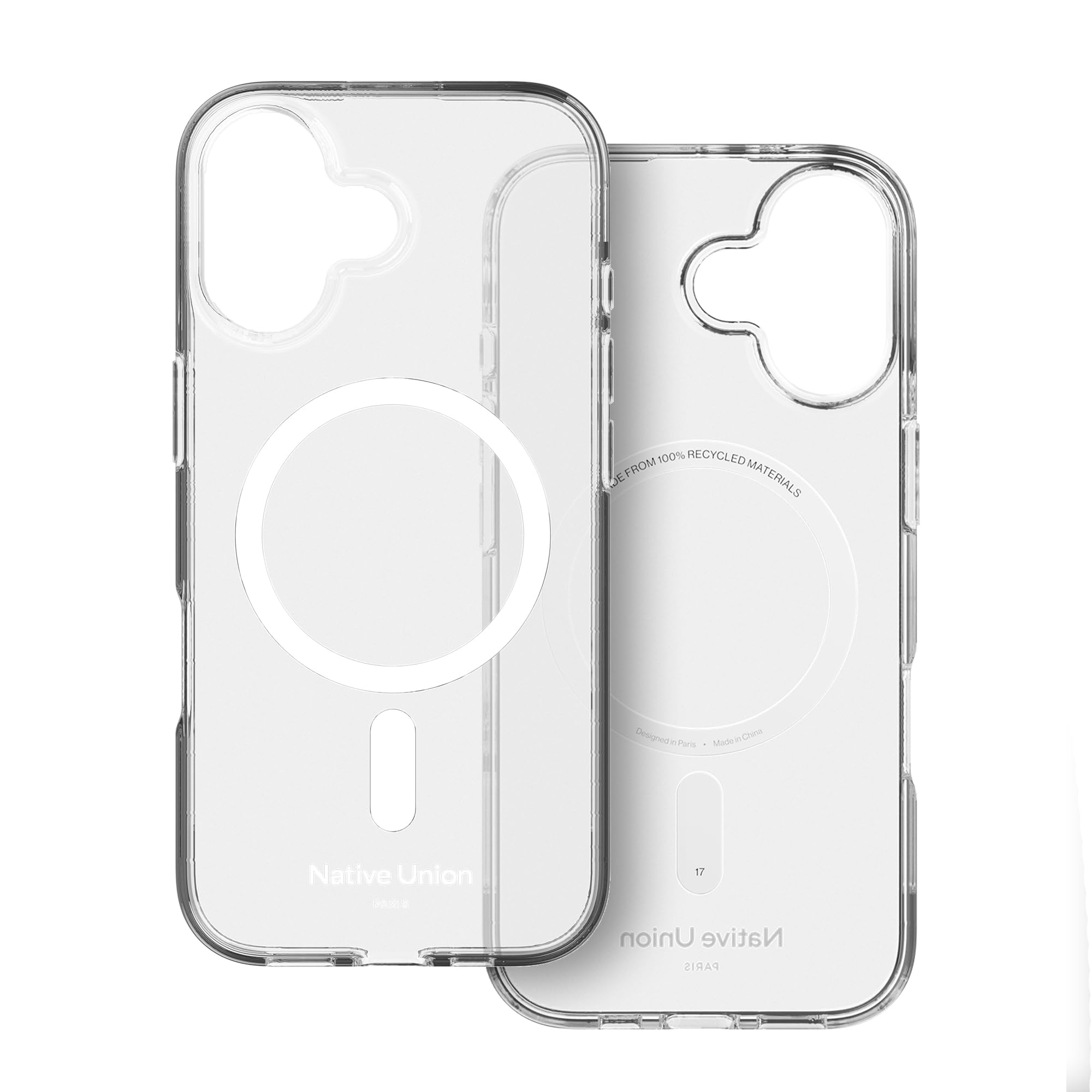 Coque MagSafe iPhone 17 Native Union protection transparente résistante - 8