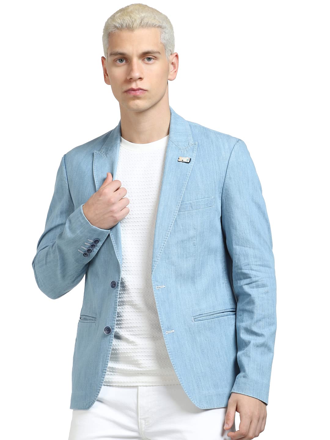 JACK & JONESMen's Cotton Regular Fit Jacket