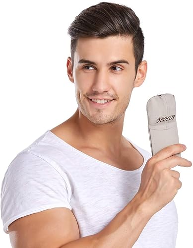 Miniatura 8 de icolor Gorra de pesca plegable para hombres y mujeres UPF50 con protección solar gorras de cola de caballo de béisbol y golf