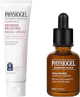 Physiogel Crema hidratante y ampolla suero fa...