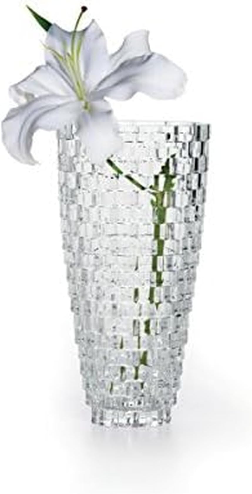 Mikasa Palazzo Vase Crystal, 9"