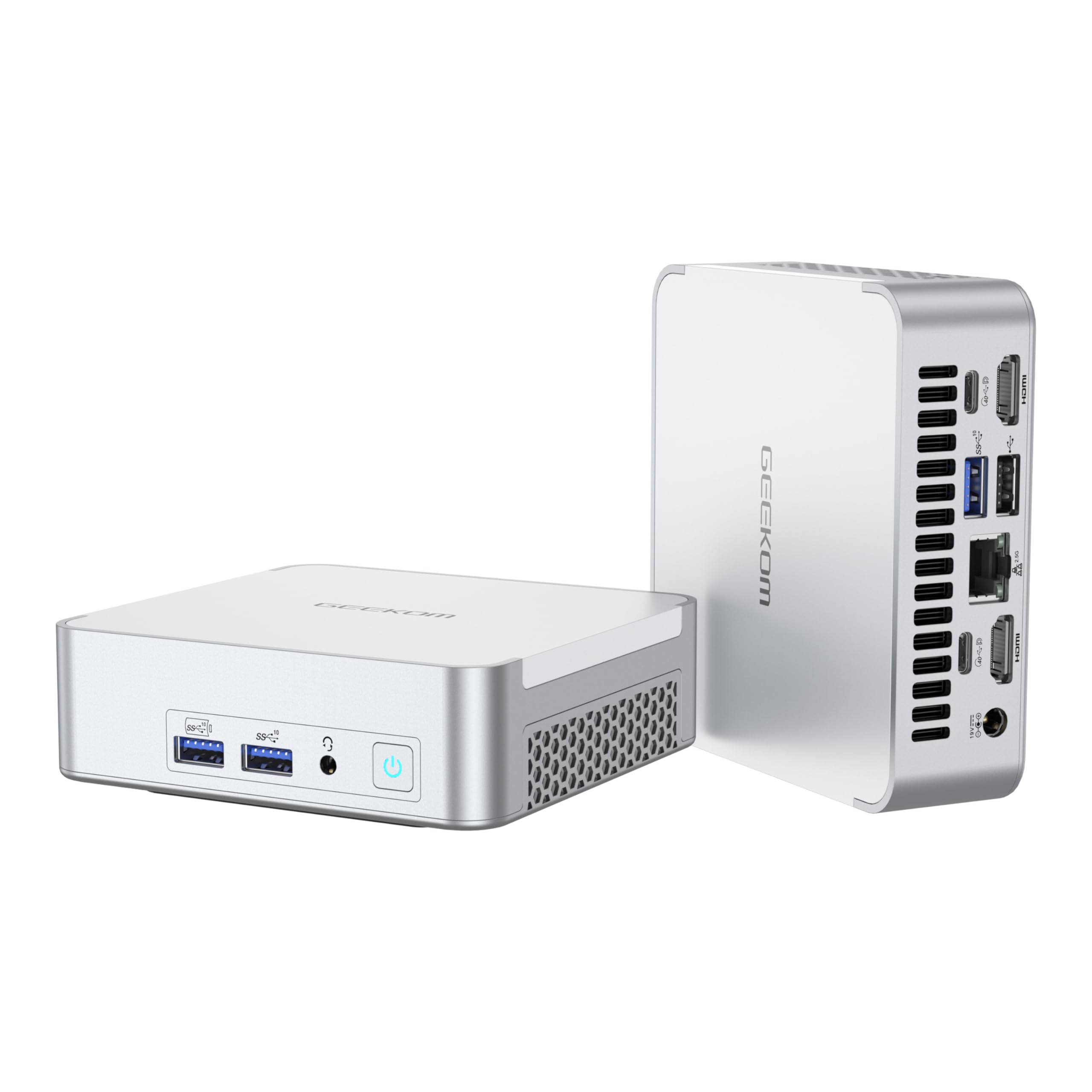 GEEKOM XT12 Pro Mini PC, Intel i9-12900H (14 core, 20 thread, 24 MB di cache, 5,0 GHz) Desktop PC NUC, Mini Computer Wi-Fi 6E, 32 GB DDR4 Windows 11 Pro 1TB Mini Computer NUC, 2*USB4 | 8K UHD