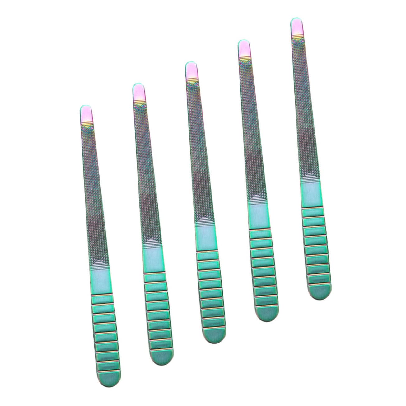 FRCOLOR 15 Pz lima per unghie trapano per manicure trapano per unghie trapano per pedicure limetta unghie limette per unghie strumenti per manicure lima per manicure Acciaio inossidabile