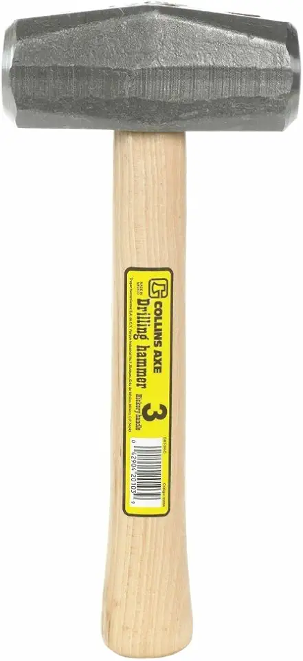 Collins DHT-3H-C/32494 Drilling Hammer 3 Lbs, Hickory Handle - Bed Bath - View #7