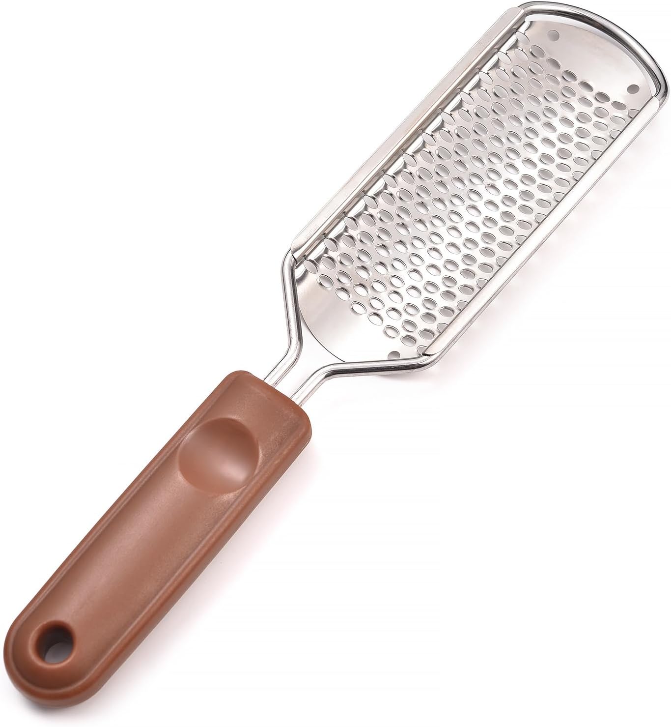 Colossal Foot File Foot Rasp Stainless Steel Pedicure Scrubber Tool | Feet Scraper Detachable Foot Grater for Dead Skin Callus Remover