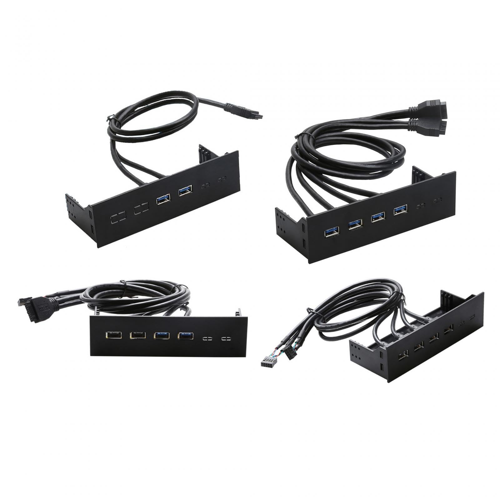 5.25 inch USB Front Panel Hub for PC Computer Case Optical Drive Front Panel 2 Ports USB 3.0