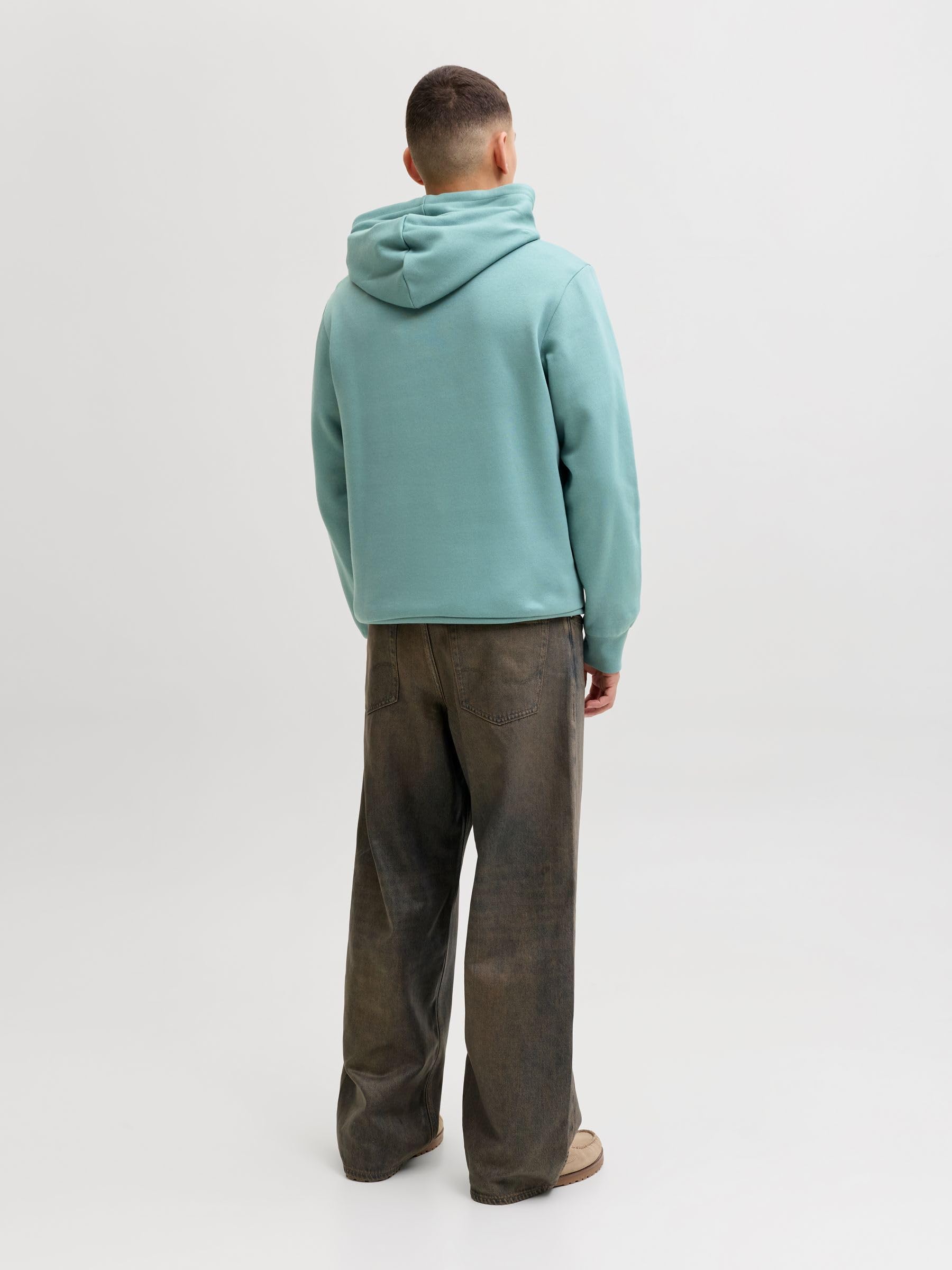 JACK & JONES Jjcorp Graphic Sweat Hood Noos Jjcorp Graphic Sweat à Capuche Noos Homme (Lot de 1)