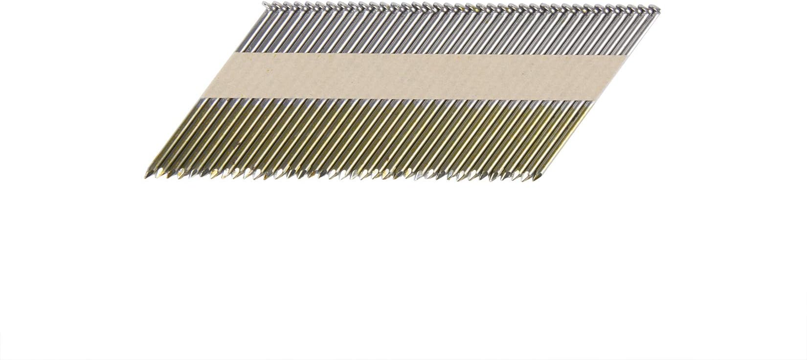Metabo HPT15102MHPT 2-3/8" x 0.113 Bright Smooth Clipped Head Strip Paper Nails | 2000 Count