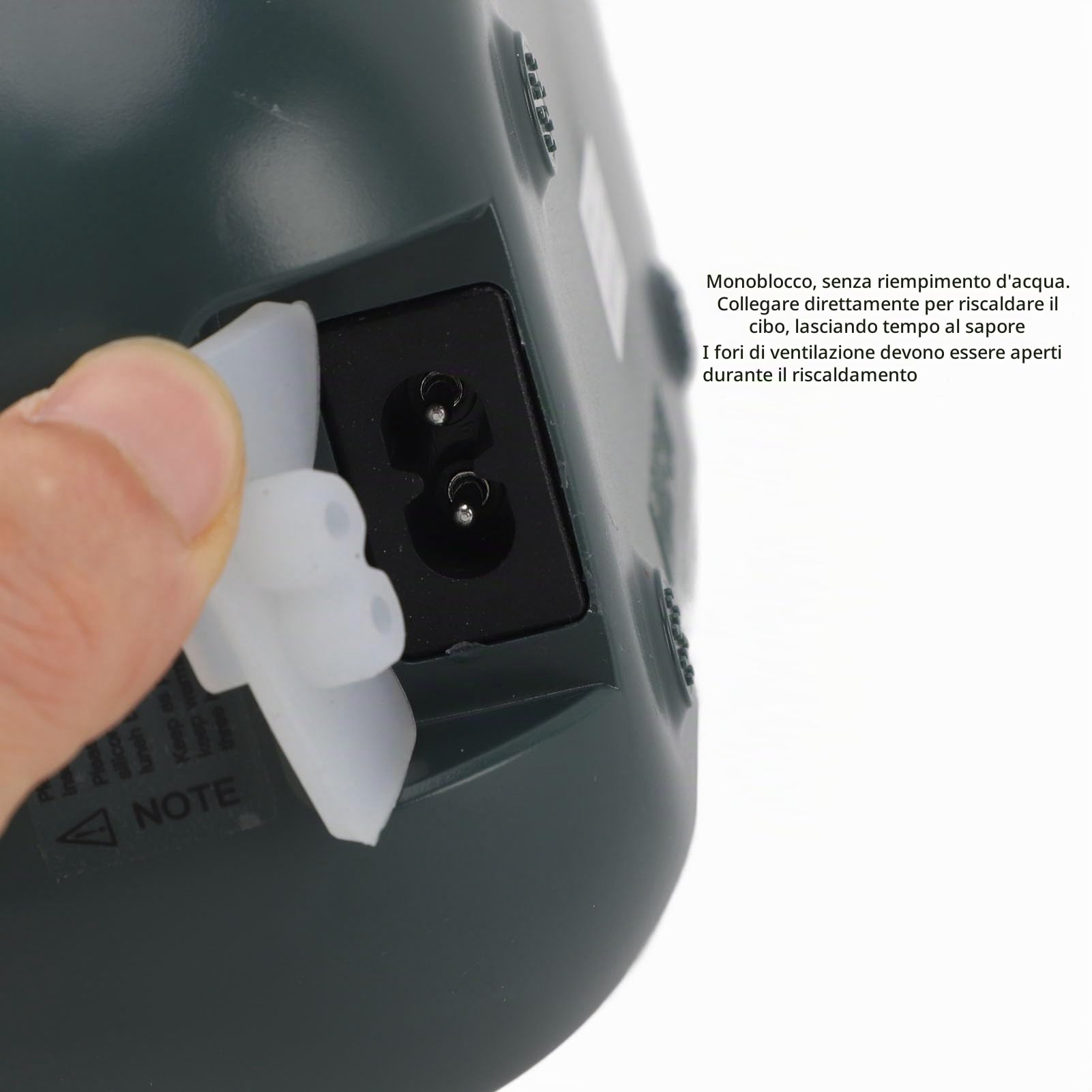 Lunch Box Elettrico da 1 Litro Contenitori per Alimenti Rapidi ed Efficienti a 360 Gradi, Riscaldamento Uniforme, Lavabile, a Prova di Perdite, Portatile, Riscaldato