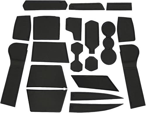 Miniatura 8 de Auovo Alfombrillas antipolvo para Volkswagen VW Tiguan accesorios 2024 2023 2022 2021 2020 2019 2018 personalizados portavasos, puertas y consolas