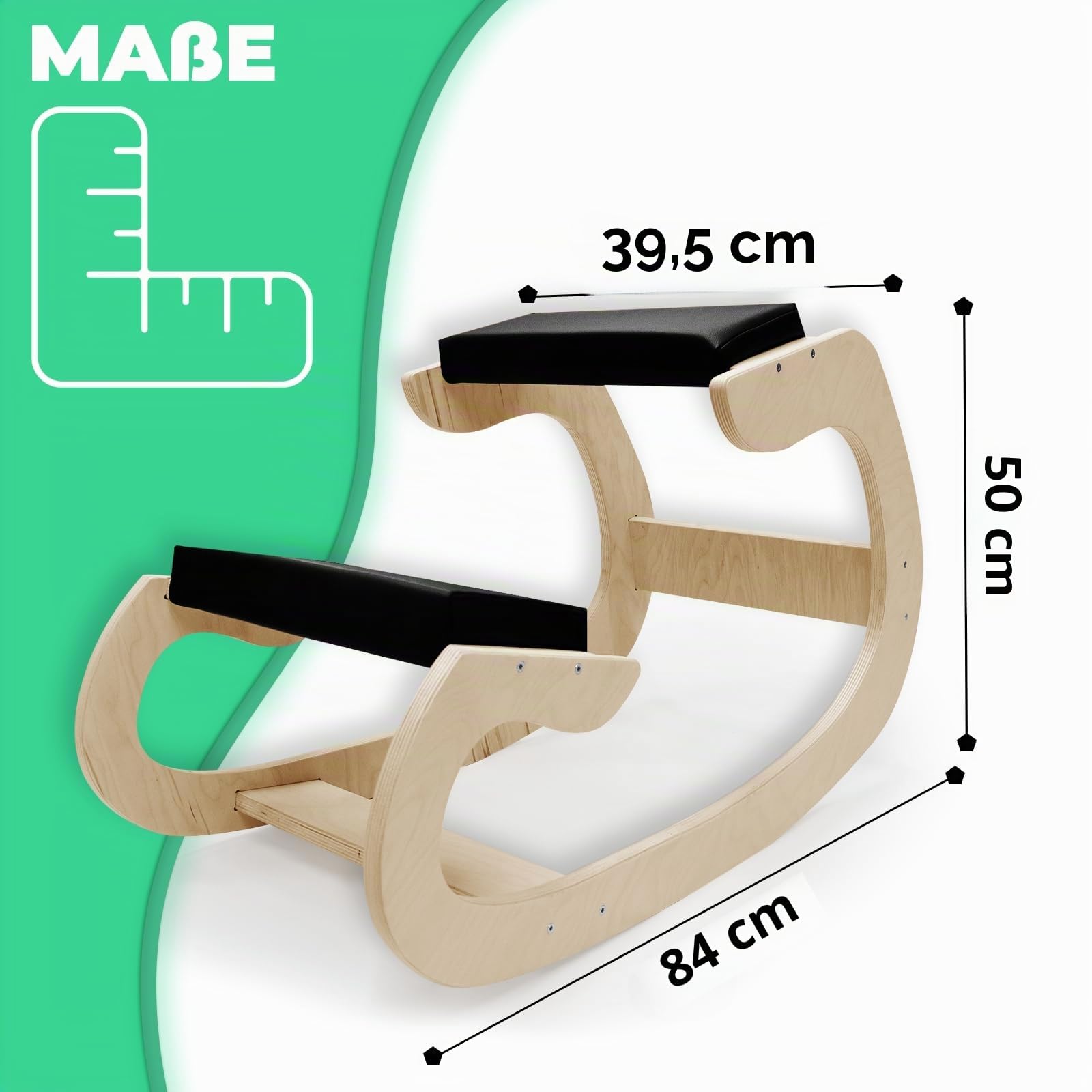 Silla ergonómica para rodillas y mecedora: mejora tu postura en casa y en la oficina