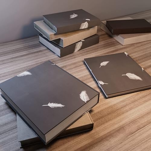 Miniatura 7 de Revestimiento de estante de papel autoadhesivo de plumas blancas para cajón, decoración de pared de PVC gris, calcomanía para muebles del hogar, 118