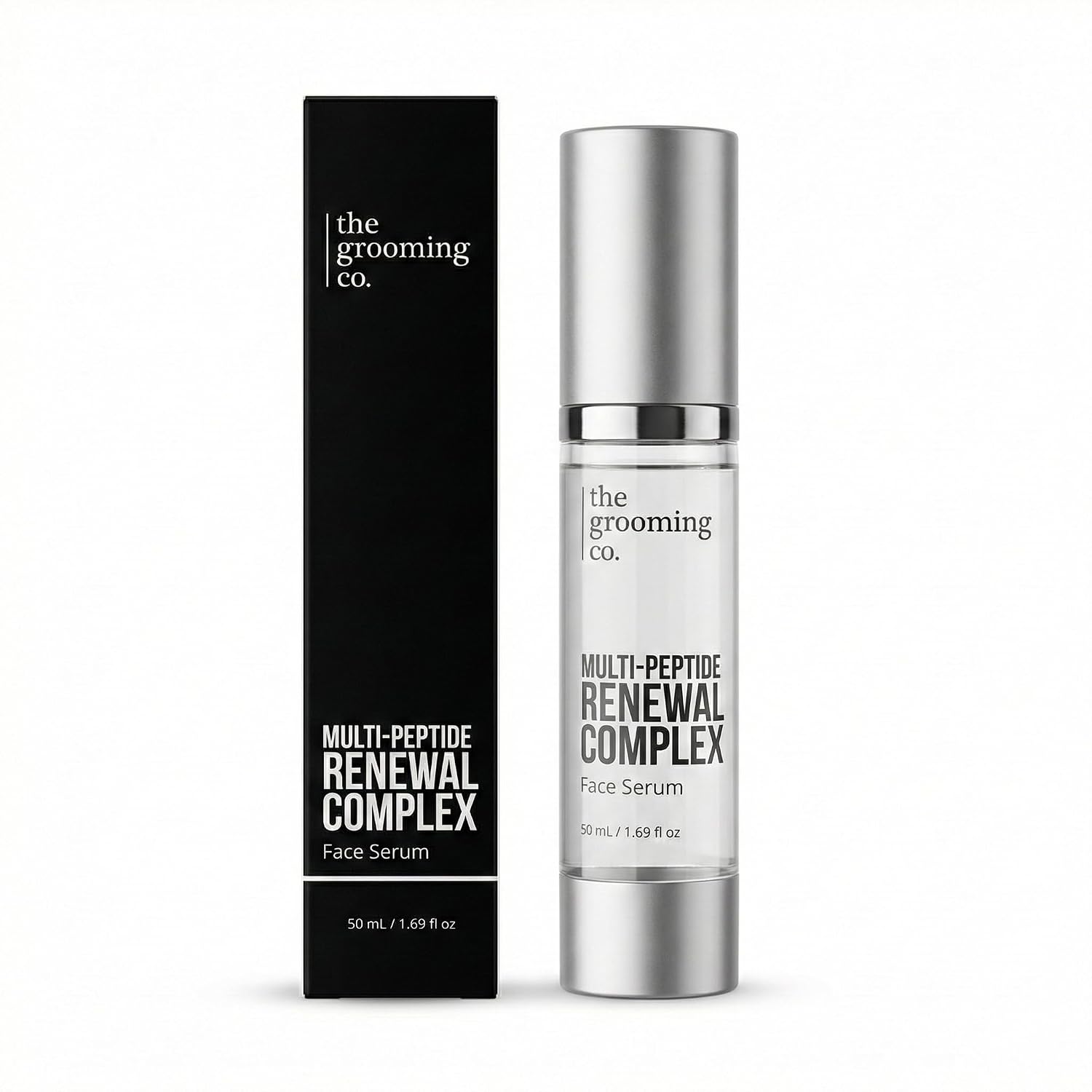 The Grooming Co. Multi-Peptide Renewal Complex Face Serum | Anti-Aging & Brightening | 7% THD Ascorbate (Vit C), 6% Peptid... - Review, Price and Buying Guide