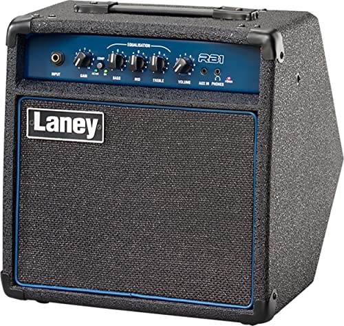 Laney RICHTER Series RB1 – Bass Guitar Combo Amp – 15W – 8 inch Woofer - Les Beatles, Paul McCartney, John Lennon, RIngo Starr, George Harrison Laney RICHTER Series RB1 - Bass Guitar Combo Amp - 15W - 8 inch Woofer – Image 3