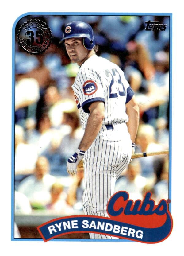 Amazon.com: 2024 Topps 1989 Baseball #89B-49 Ryne Sandberg NM-MT